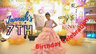 Jannah's 7th bday Celebration | Video