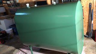 How to Make a Bulk Gasoline Storage Tank - DIY