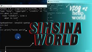 SimsINA World - Hello World! - Vlog #2