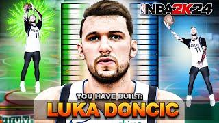 THE BEST LUKA DONCIC BUILD IN NBA 2K24 is a 6’7 DEMIGOD BUILD… THE BEST LUKA DONCIC BUILD IN NBA2K24