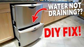 Fisher & Paykel Dishwasher not draining water? HOW TO FIX IT!