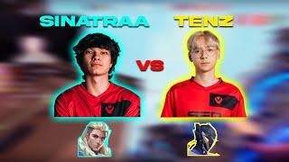 SINATRAA VS TENZ (ft. Exalt & Curry) | Sinatraa Valorant Ranked