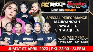  NGOBROG ONLINE AE GROUP  || JUM'AT 07 APRIL 2023 || MEGU CILIK - WERU - CIREBON