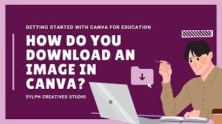 How to Download an Image in Canva | Canva for Beginners