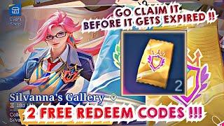 ANOTHER 2 FREE YELLOW TICKETS REDEEM CODE IN SILVANNA LIMITED CARD GALLERY EVENT - MLBB