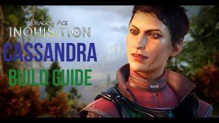 Cassandra Sword & Shield Templar Build | Dragon Age Inqusition Guide