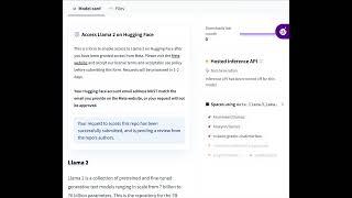 #huggingface #inferenceAPI: the easy way to tryout #llm