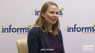 INFORMS Annual Meeting Testimonial - Networking with Jennifer Pazour