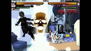 MUGEN: Naruto and AGK x3 vs Ultimate Aizen and AGK x3