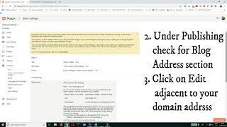 How to Redirect non www To www - Blogger Help (1 Min)