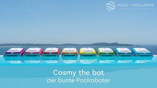 Cosmy the bot - der bunte Poolroboter