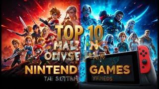 Top 10 Must-Play Nintendo Games from the Past Years