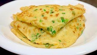 Breakfast omelette is so simple,you can easily grasp it in 2 minutes without sticking to the noodles