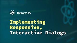 Creating a Popup Dialog Component in React with PrimeReact | ReactJS