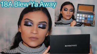 18A Blue Ya Away Palette x Morphe Makeup Tutorial