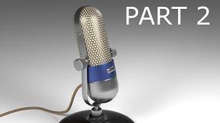 Blender Tutorial: Modeling a Vintage Microphone: Part 2