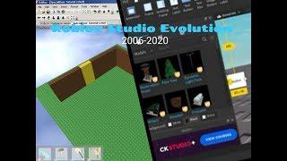 Roblox Studio Evolution (2006-2020)