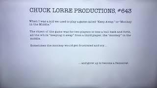 Chuck Lorre Productions, #643/Warner Bros. Television (2020)