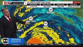 Hurricane Helene makes landfall