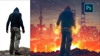 Photoshop Manipulation Tutorial | Welcome to Hell | Photo Effect