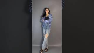 SPILL DI COMMENT SHOPEE HAUL l REKOMENDASI CARDIGAN | CELANA RIPPED JEANS | OOTD HANGOUT #shorts