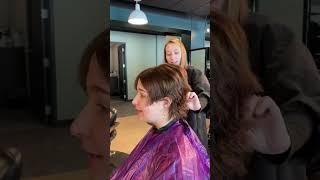 Cosmetology school hair transformation #layers #haircut # #cosmetology #salonhair #lucyseitz