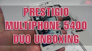 Prestigio MultiPhone 5400 Duo Unboxing - GSMDome.com