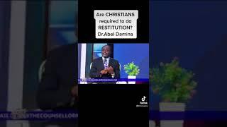 “Are CHRISTIANS required to do RESTITUTION? Sound-Doctrine Worth Hearing