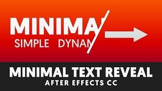 Revealing Text with Shape Layers - After Effects Tutorial