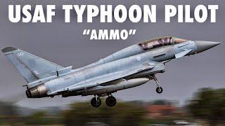 F-22 Pilot Flies The RAF Typhoon | "Ammo" (Part 2)