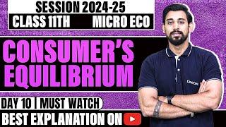 Microeconomics | Consumer's Equilibrium | Chapter 2 | Part 1