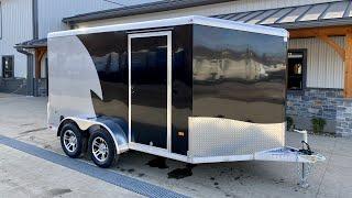 2021 Neo 7x12' NAMR Aluminum Enclosed Motorcycle Trailer