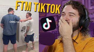 WE HAVE TO TALK ABOUT FTM TIKTOK - Trans Guy Reacts