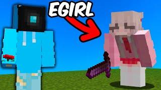 JOINING A EGIRLS Minecraft SMP