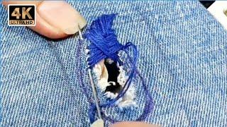 learning a craft / repair your ripped jeans like a pro