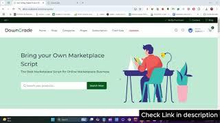 Make Digital Product Selling Market Place with Subscription | Downgrade 5.0 PHP Script Free