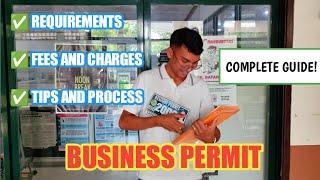 PAANO KUMUHA NG BUSINESS PERMIT |COMPLETE GUIDE | Requirements | Fees and Charges | Tips and Process