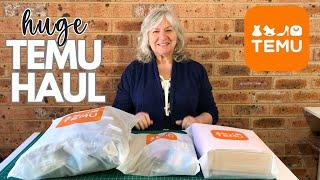HUGE TEMU HAUL: Quilting, Sewing, and Crafty Goodies Revealed!