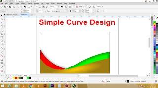 Simple Vector Design in Coreldraw  | Design Craft Pulse| Corelraw Tutorial