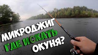 С Микроджигом на малой реке: Где искать окуня весной?