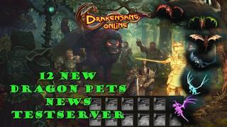 Drakensang Online | 12 NEW DRAGON PETS SOON | News Form Testserver | #drakensangonline