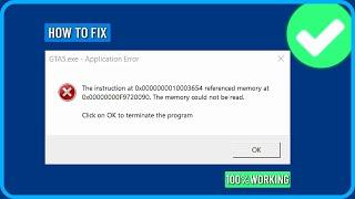 How to Fix the Instruction at 0x00000 Referenced Memory at 0x00000. The Memory Could Not Be Read