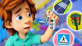 Tom and the Fixies: The Car Crash and Traffic Light Mishap!  | The Fixies | Animation for Kids