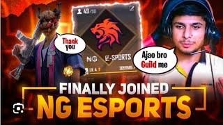 FINALLY I JOIN NG E-SPORTS  JOIN NONSTOP GAMING GUILD  @NonstopGaming_