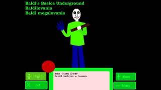 Baldilovania (Baldi's Basics Underground) Baldi Megalovania