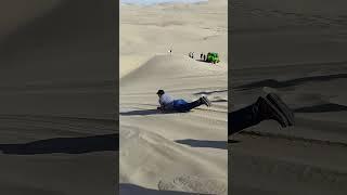  Sandboarding in Huacachina Ica #peru