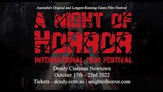 A Night of Horror International Film Festival 2022 trailer