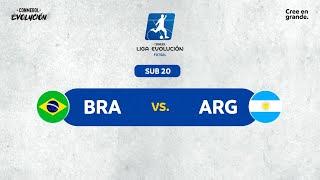 BRASIL vs ARGENTINA | CONMEBOL LIGA EVOLUCIÓN FUTSAL | SUB-20