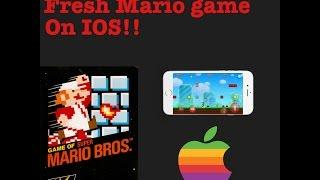 How to get Fresh Mario game on IOS.