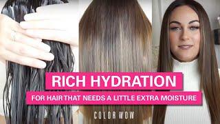 The Best Lightweight Conditioner for Thick Hair  | How to use Color Wow Color Security Conditioner